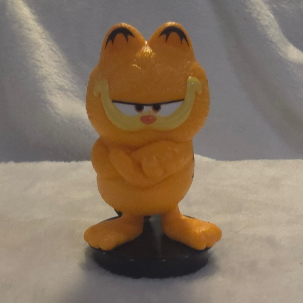 The Garfield Movie 2024 Golden Link Cup Topper Figure Collectible Orange Cat